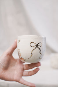 Gold doodle cup