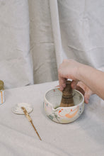 Load image into Gallery viewer, Matcha bowl - the cottage garden collection
