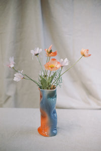 Pinched gradient vase