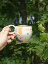Load image into Gallery viewer, Painted mugs- the cottage garden collection