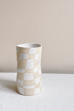 Load image into Gallery viewer, Checker pattern vase - Seconds