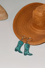 Load image into Gallery viewer, Cowboy boots earrings