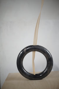 Ring Vase - metallic