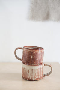Textured Rust Mug