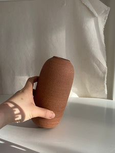 Red clay pill vase