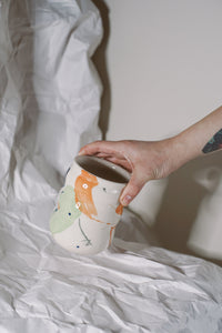 Abstract Painted Cup - 2