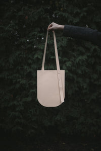 Veg-tanned Leather Tote