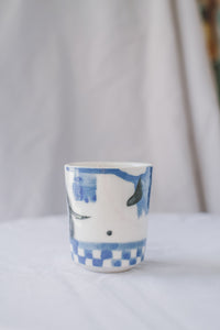 One-off Checkered Cup