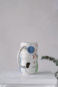 Abstract Painted Mug