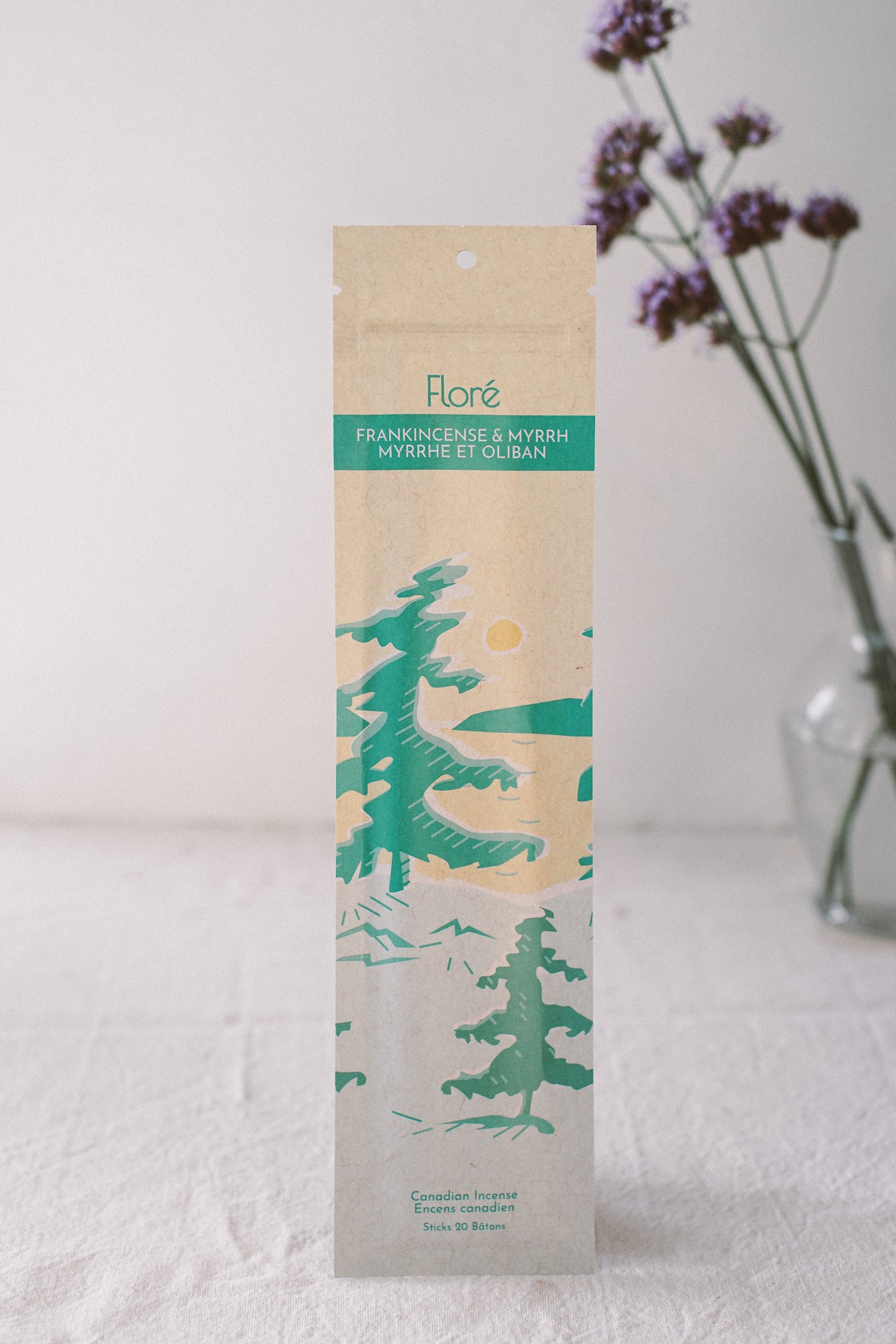Floré Canadian Incense - Frankincense & Myrrh Sticks