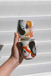 Porcelain cup set