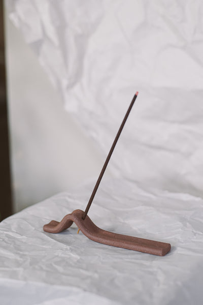 Red Clay Incense Holder